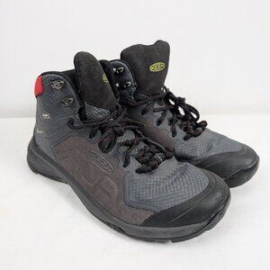 Keen Explore Waterproof Hiking Magnet/Fiery Red Boots - 8.5